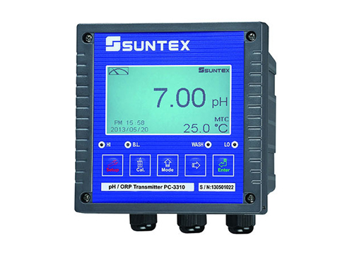 SUNTEX 在线 PH/ORP 变送器 PC-3310