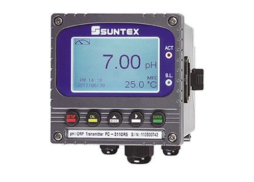 SUNTEX 在线 PH/ORP 变送器 PC-3110